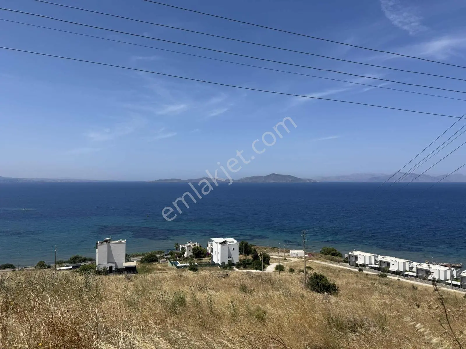 Bodrum Akyarlar'da Deniz Manzaralı 308 M² Satılık Arsa