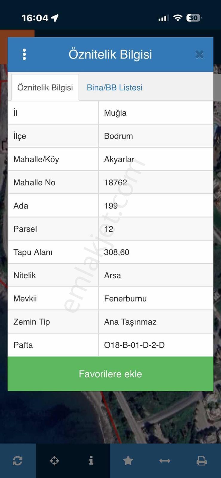 Bodrum Akyarlar'da Deniz Manzaralı 308 M² Satılık Arsa - Görsel 9