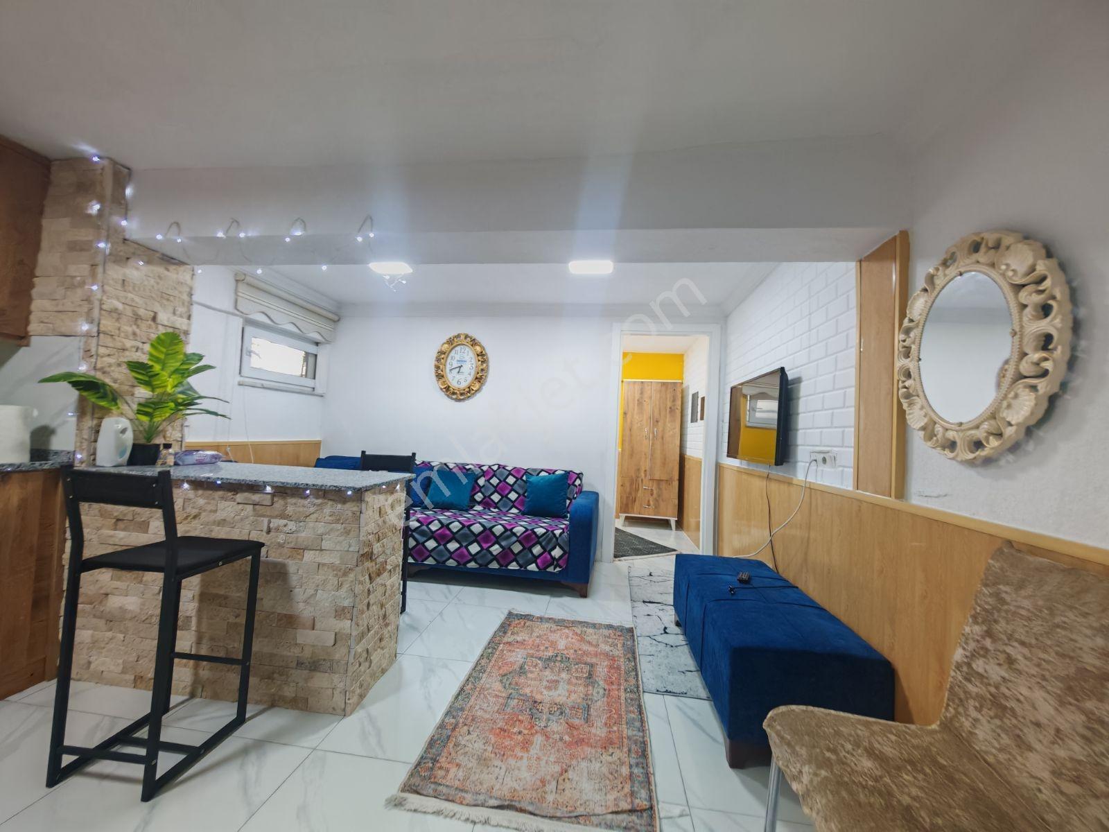 Forum Çamlık Uçaklı Okul Yakınjı 1+1eşyalı Bahçekat Daire - Görsel 5