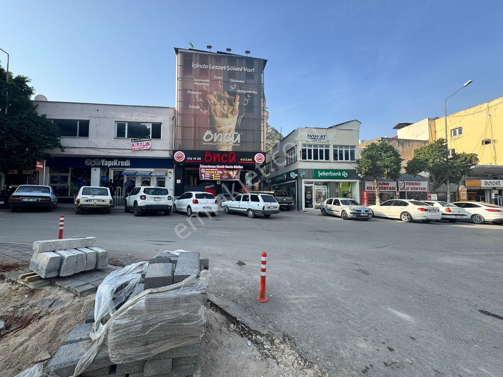 Kozan Gayrimenkulden Kurumsal Kiracılı İki Cepheli İşyerleri