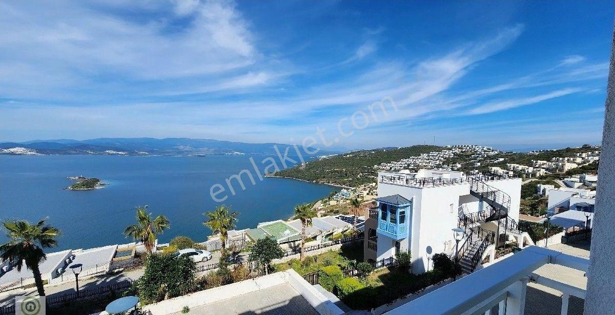 Hedef'ten Bodrum Boğaziçi Fabay Mavikapı Evlerinde Satılık Şahane Deniz Manzaralı 1+1 Daire - Görsel 51