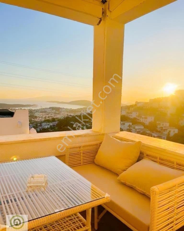 Bodrum Merkez , Eşyalı, Manzaralı Dubleks Villa - Görsel 11