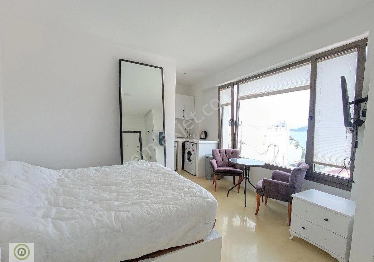 Bodrum Gümbet'te Deniz Manzaralı Havuzlu Site İçinde Satılık 1+0 Stüdyo Daire - Görsel 3