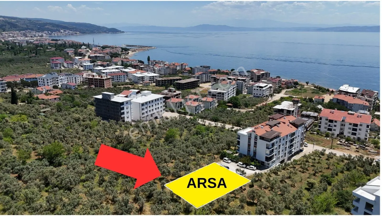 Mısırlı'dan Ana Yola 2.parselde 5 Kat İmarlı Fırsat Arsa
