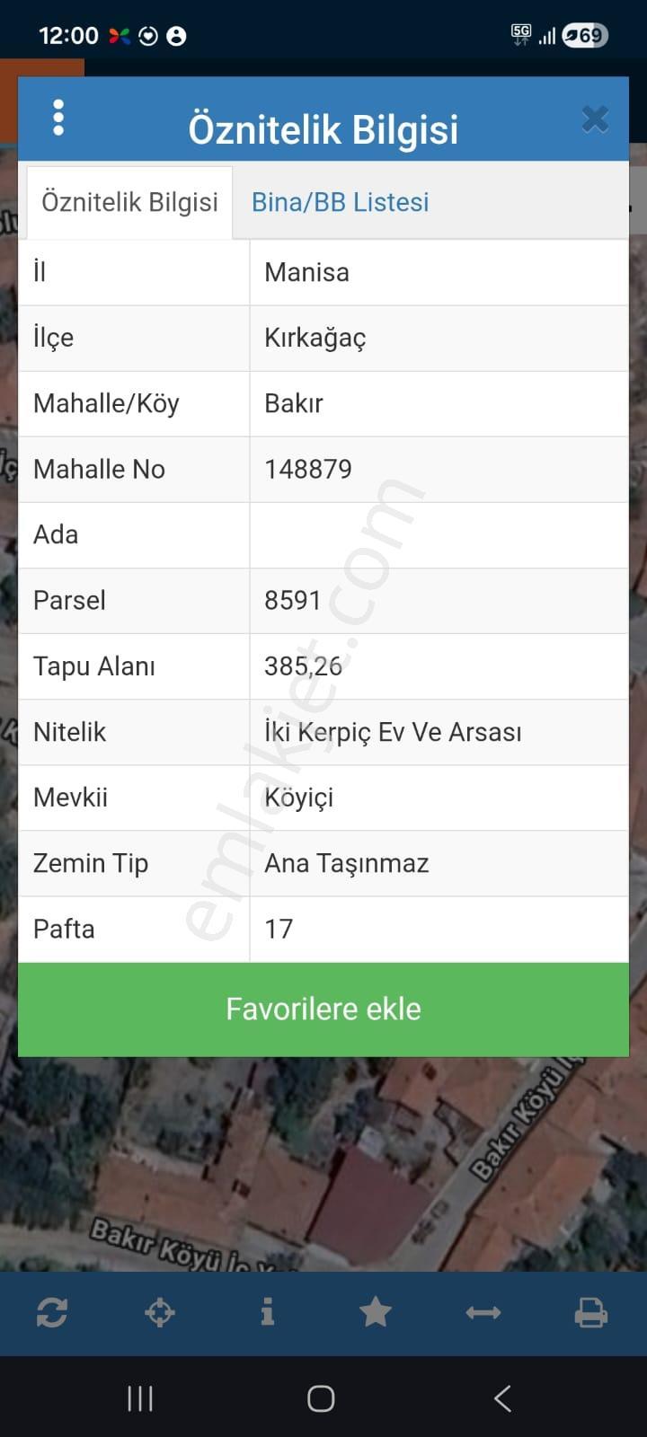 Manisa Kırkağaç Bakır Mah/köy De Satılık Müstakil Bahçeli Ev Ve Arsası - Görsel 13