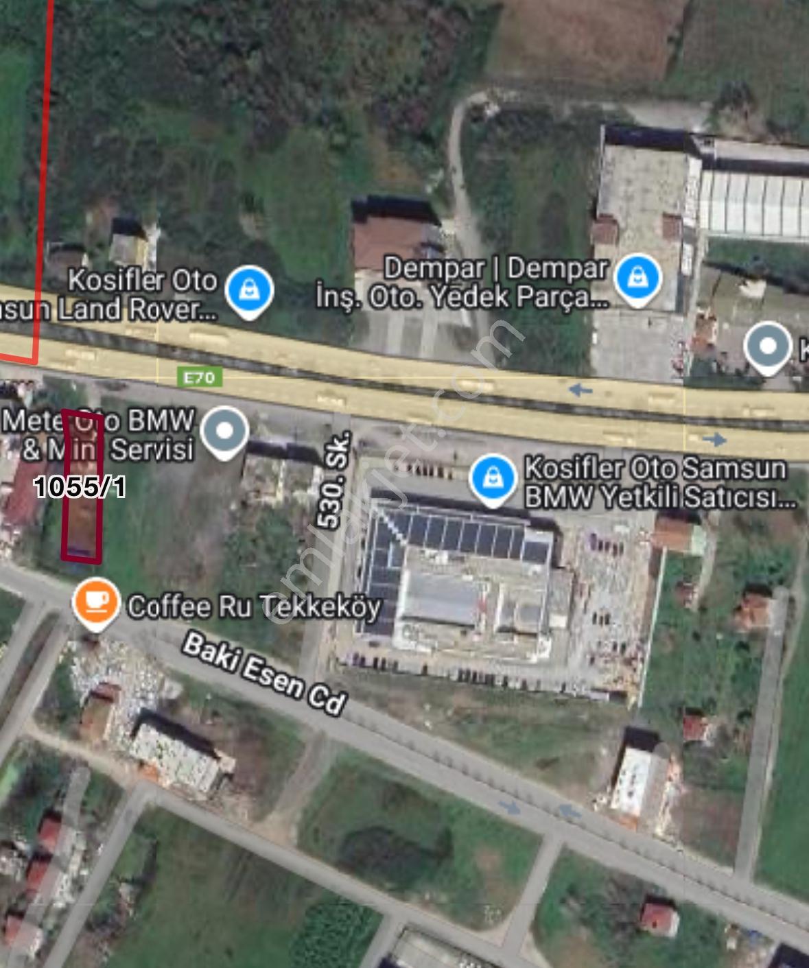 Tekkeköy Otomotiv Devlerinin Merkezinde 941m² Ticari+konut Arsa! - Görsel 23