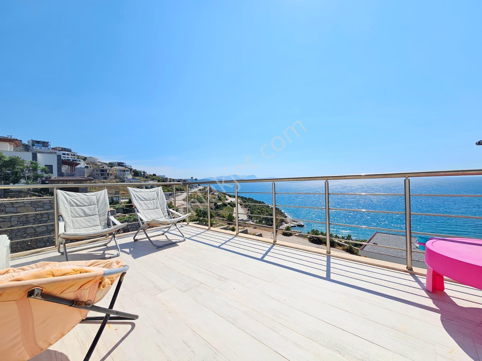 Muğla Bodrum Deniz Manzaralı Satılık Villa - Görsel 19