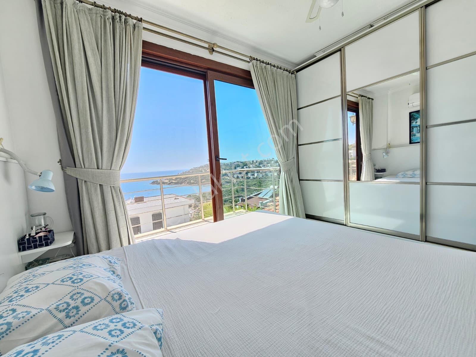Muğla Bodrum Deniz Manzaralı Satılık Villa - Görsel 23