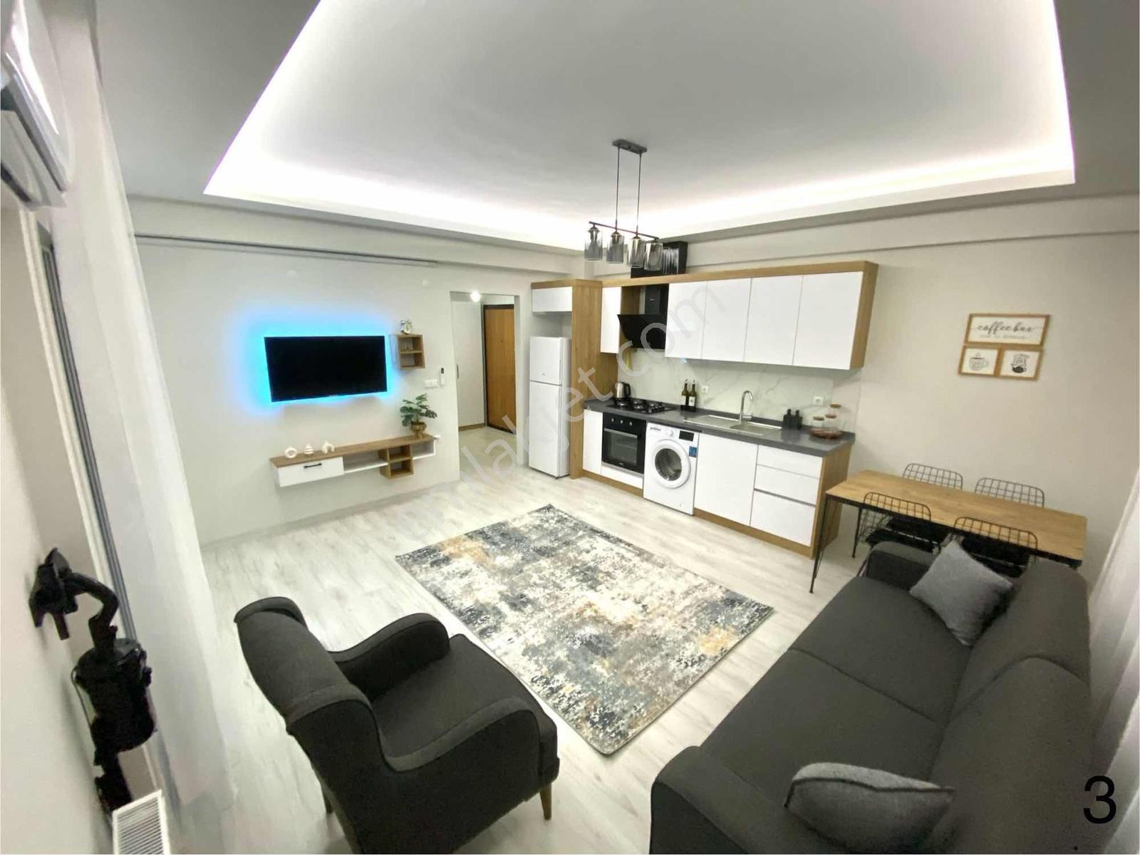 Kent Gayrimenkul'den Lüks 1+1 Eşyalı Daire