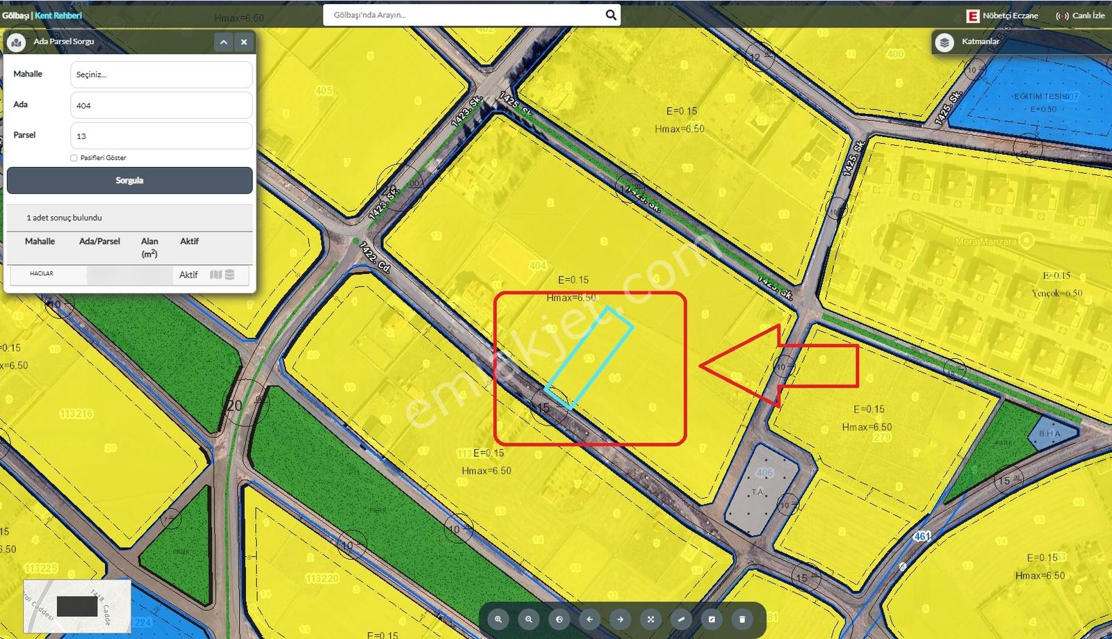 Hacılarda Güzel Konumda 1500m2 0.15 Emsal Arsa Karadeniz Emlakta - Görsel 14
