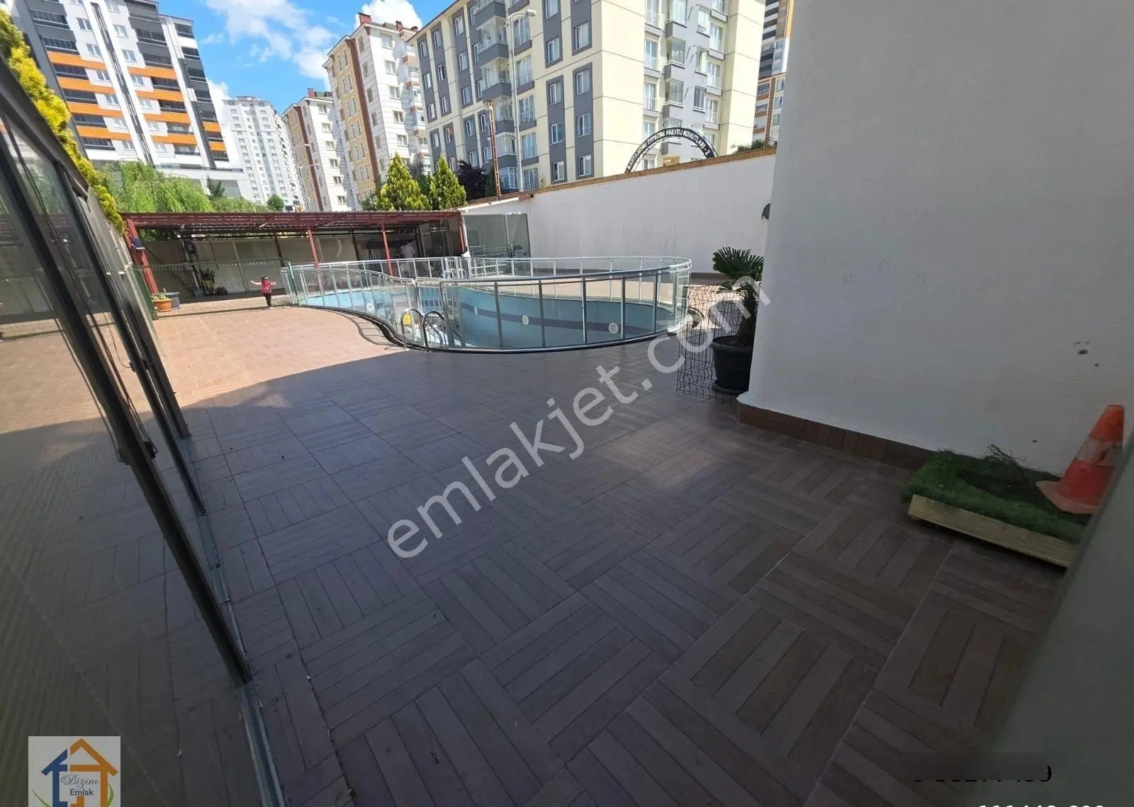 Bizim Emlak'tan Teras Evler Sitesi'nde Kiralık 3+1 Daire - Görsel 13