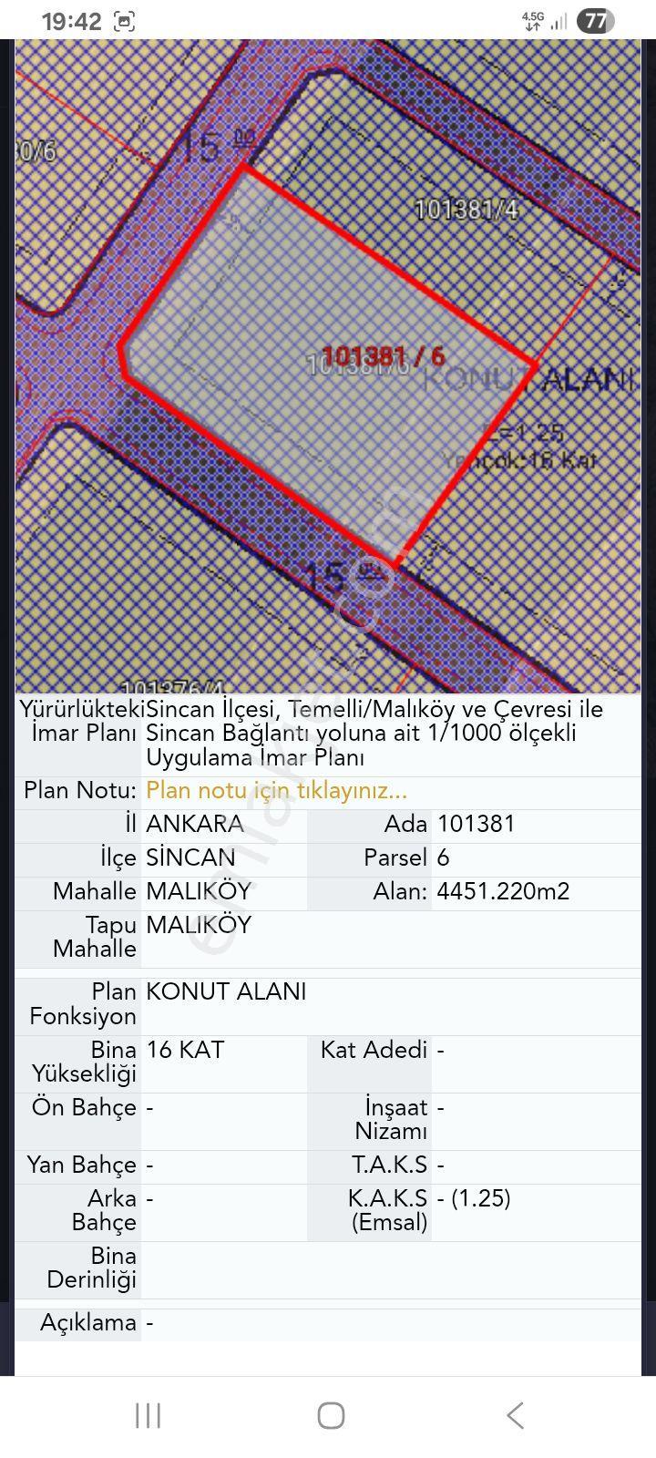 Esenlerde Sanayi İmarlı,toncundaki Tarla Ve Malıköydeki Konut Arsası Satılık