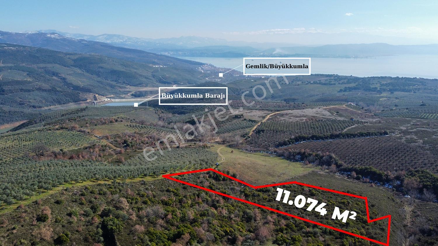 C21cius; Büyükkumla'da Yatırımlık 11,074 M2 Satılık Tarla - Görsel 6