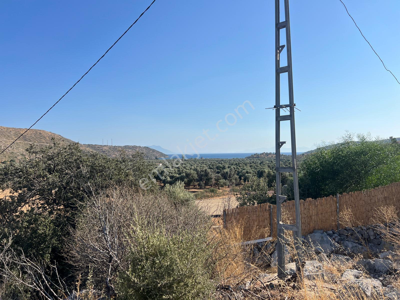 Milas Çökertmede Deniz Manzaralı Tapulu 800m2 Müstakil Ev - Görsel 12