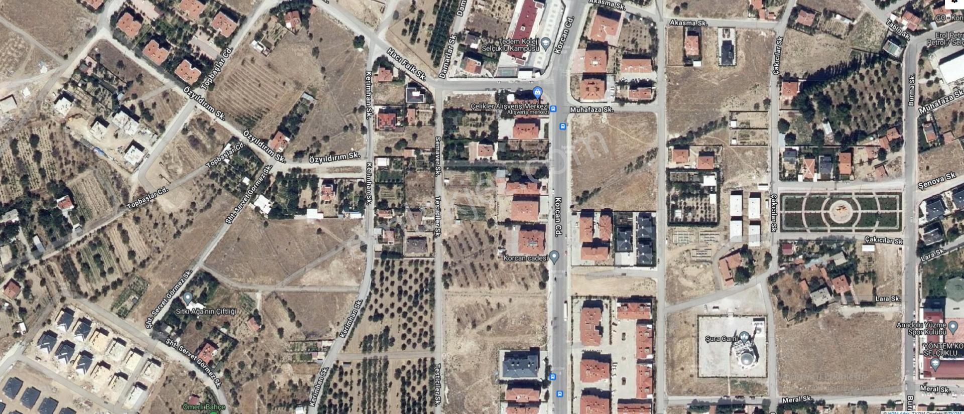 Konya Selçuklu Sille Ak Mah.korcan Cad.yanı Satılık 2 Kat İmarlı 965 M2 Arsa - Görsel 4