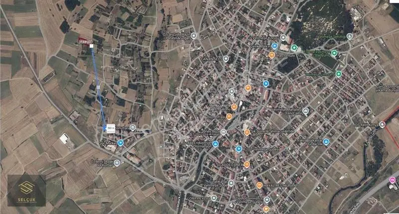 Velimeşe'de İmar Sınırında Toki'ye 590 Metre Tek Tapu Tarla - Görsel 2