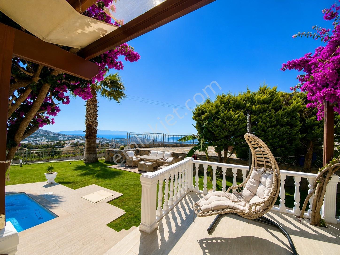 Bodrum Yalıkavak Satılık Villa Özel Havuz Manzaralı Müstakil Ev - Görsel 16