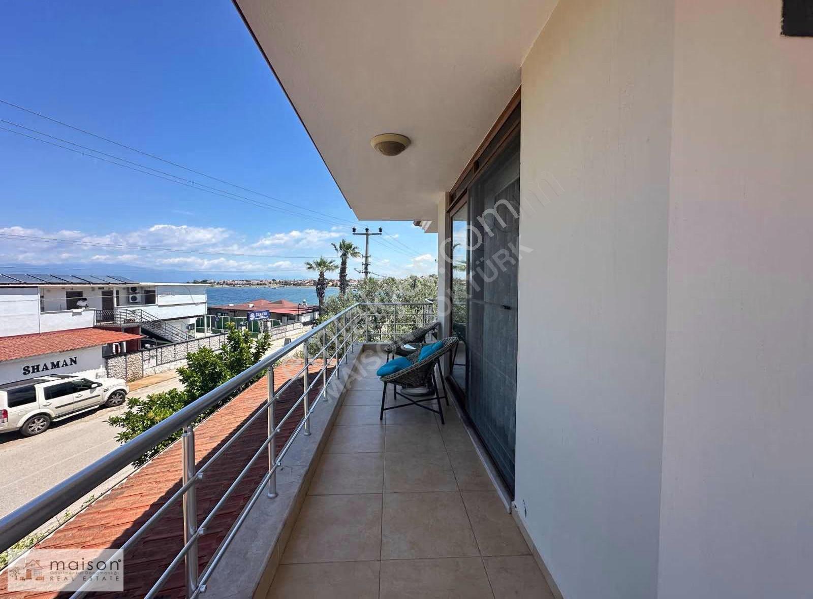 Ayvalık Sahilkent'te Denize 30m Deniz Manzaralı4+1müstakil Villa - Görsel 15