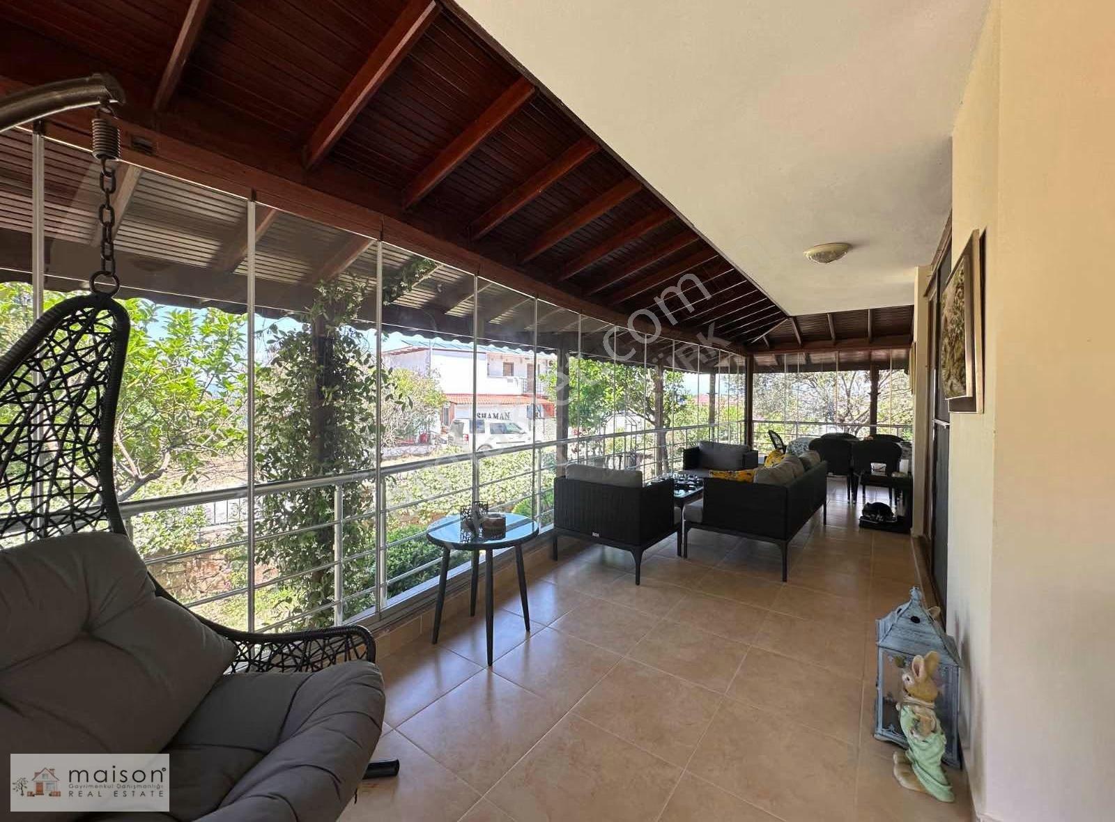 Ayvalık Sahilkent'te Denize 30m Deniz Manzaralı4+1müstakil Villa - Görsel 31