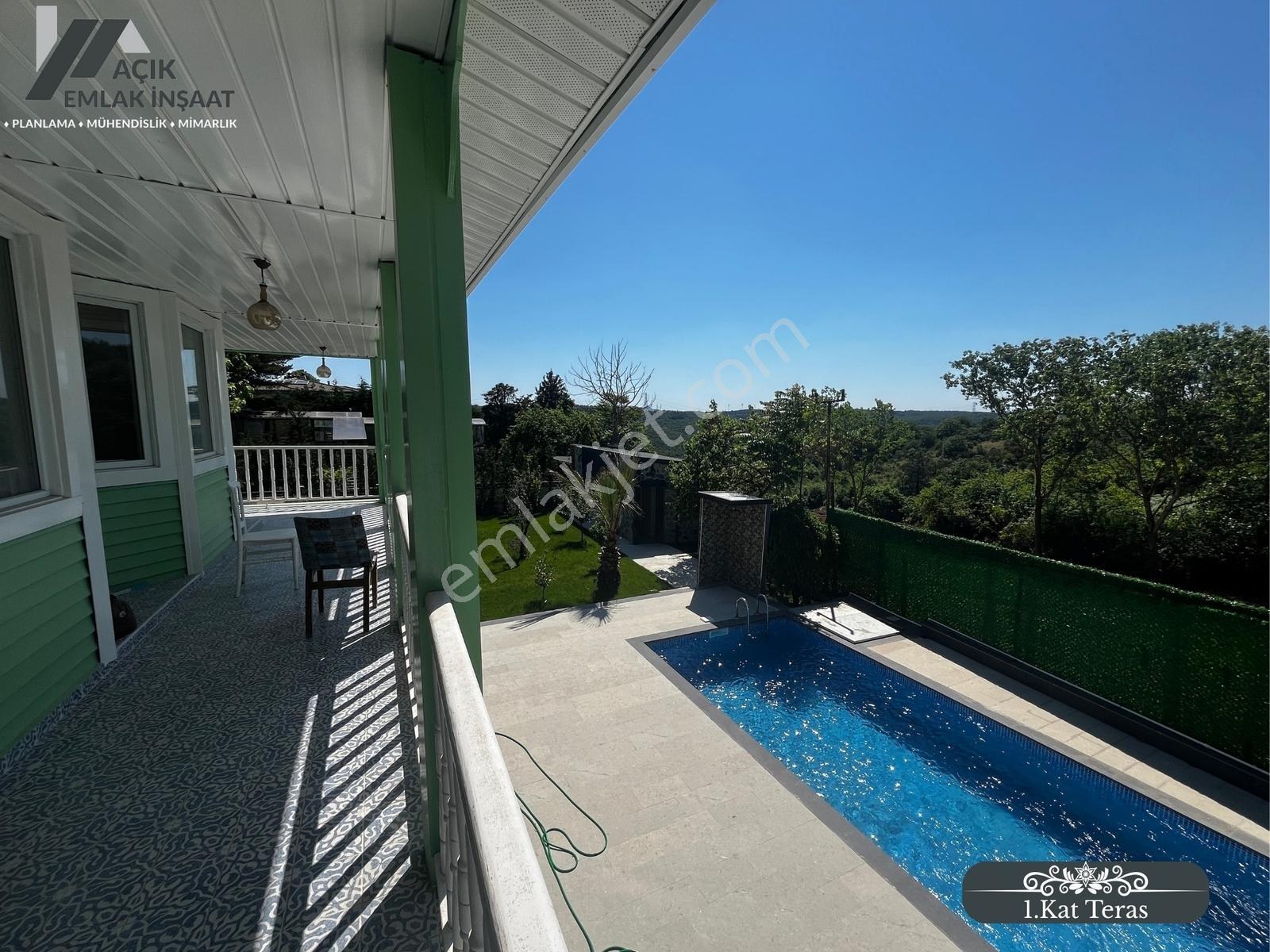 Orman Manzaralı, Havuzlu, Yenilenmiş Müstakil Villa - Görsel 28