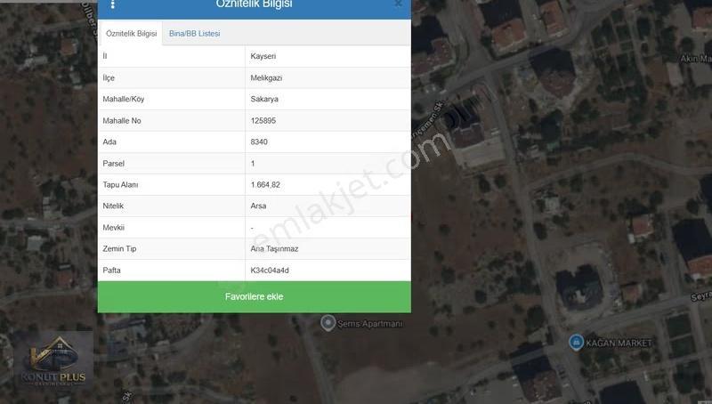Sakarya Mah. Yan Yana 2 Konut Parseli Toplam 3142 M² - Görsel 3