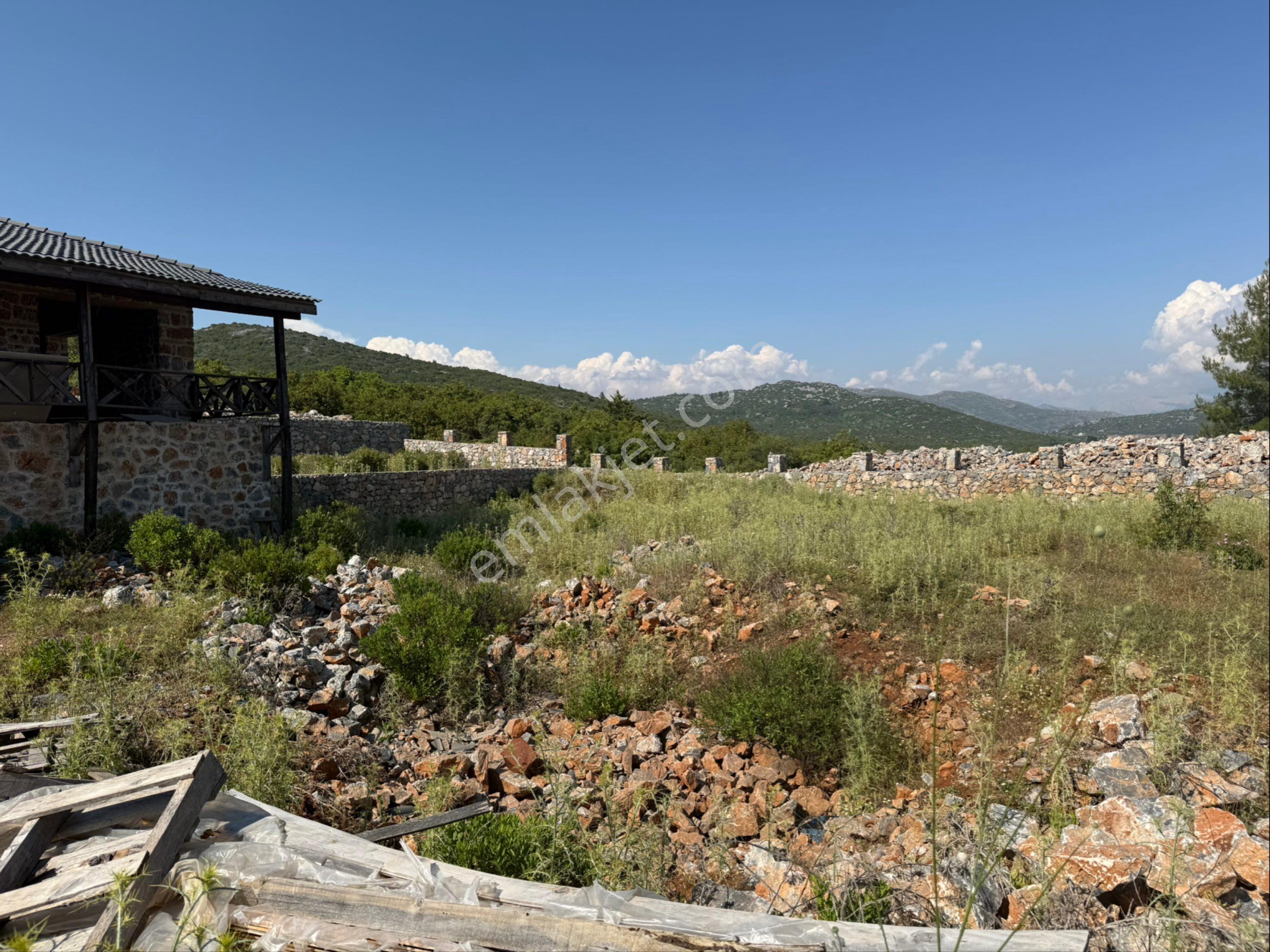Alanya Orhan Mahallesinde Full Deniz Manzaralı 1.133m2 Taş Ev Ve Arsa - Görsel 15