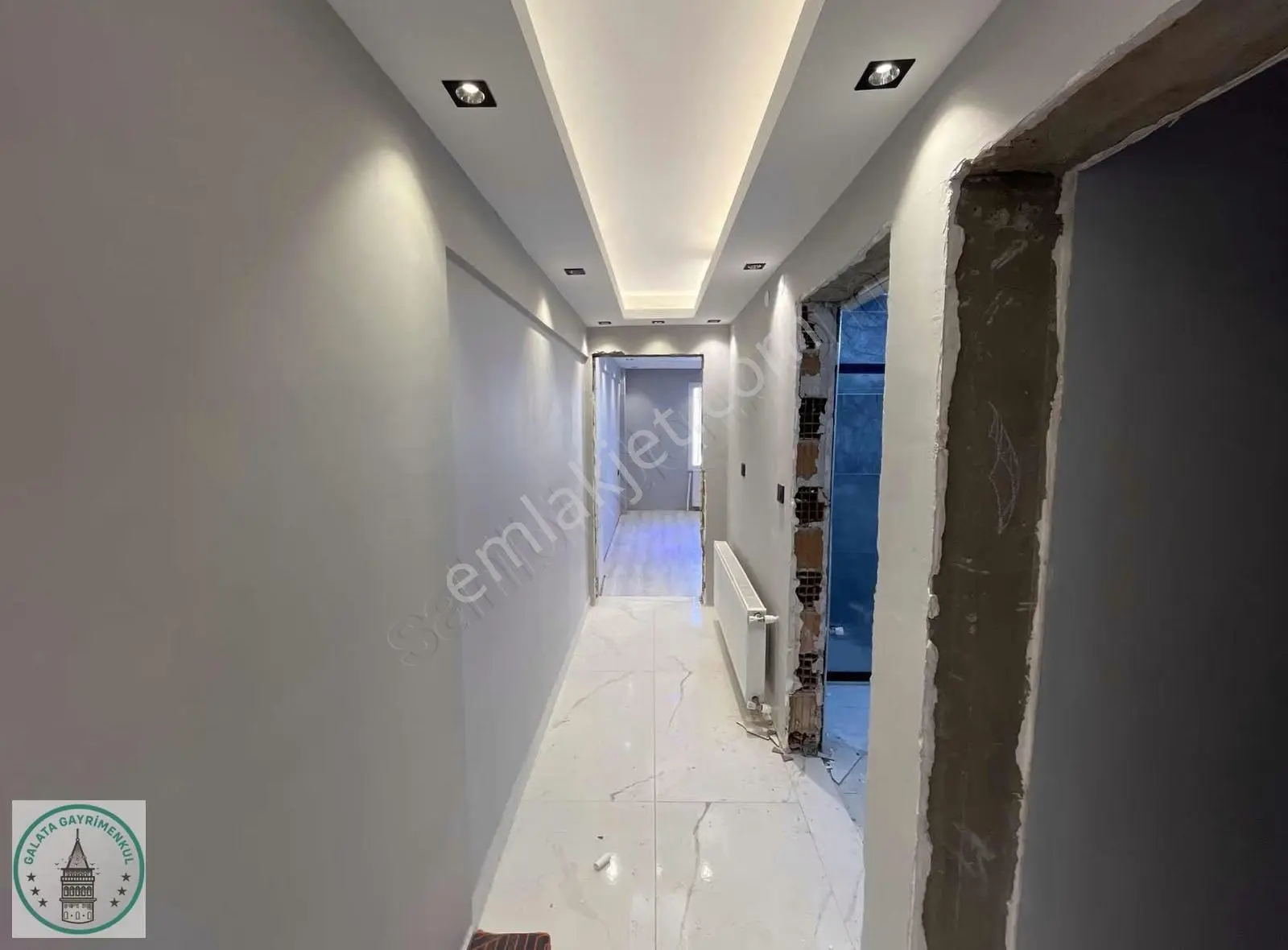 Galata'dan Konak Mah. 3+1 İçi Sıfır Yapılı Satılık Daire - Görsel 2