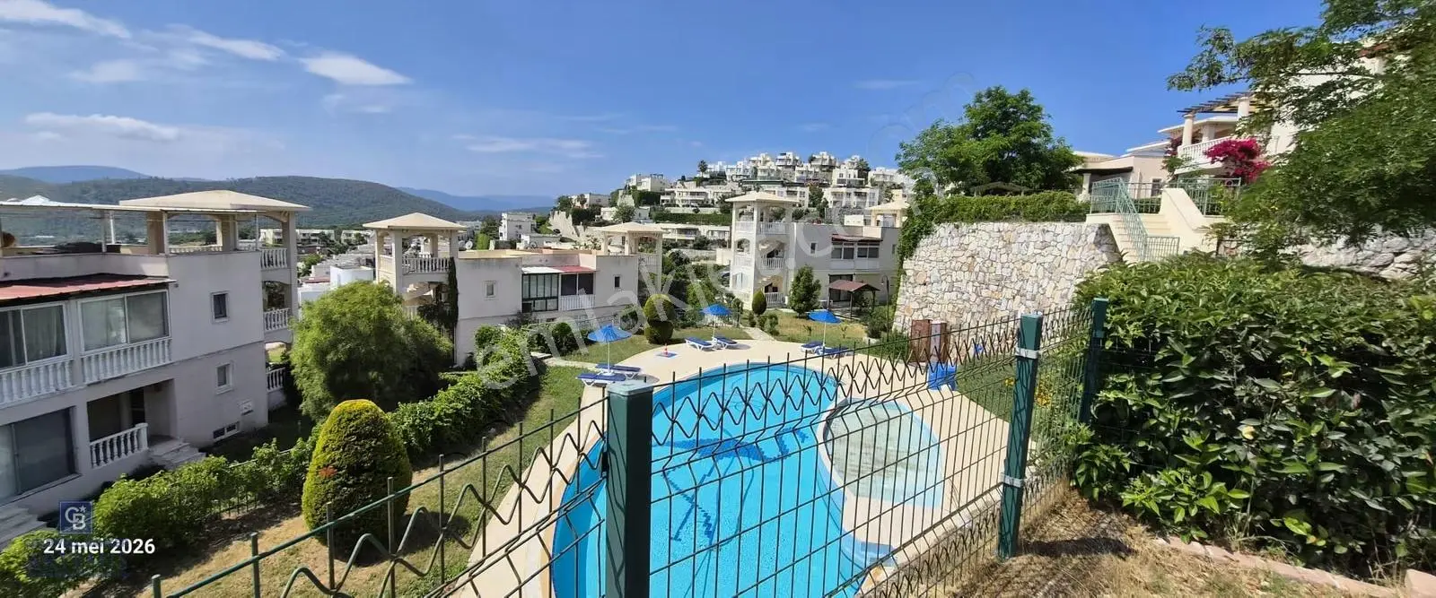 Bodrum Boğaziçi'nde Yazlık Kiralık 2+1 Bahçe Katı Daire