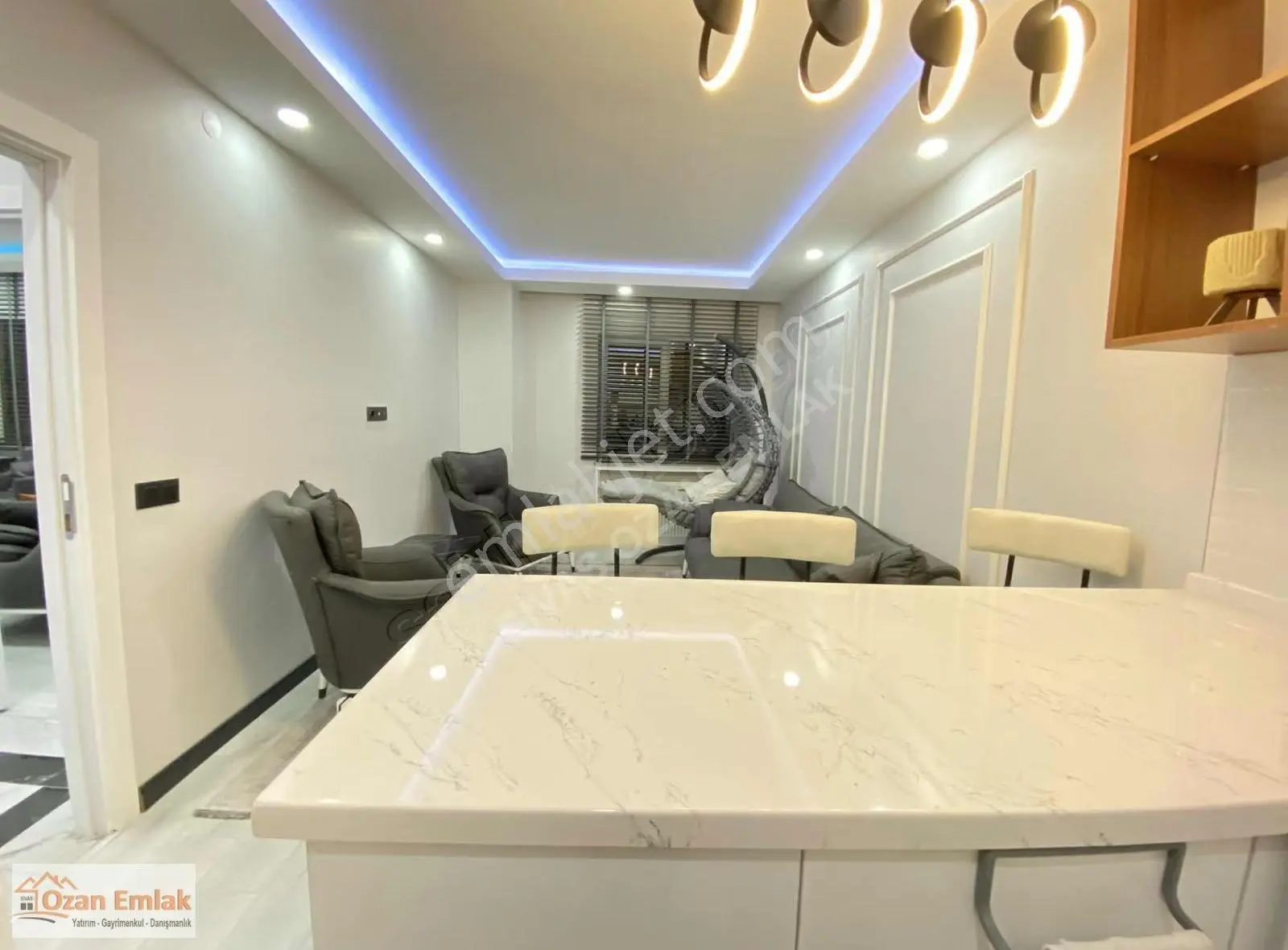 Sivas Ozan Emlak'tan Orhan İş Mrk. Eşyalı Kiralık 2+1 Ofis - Görsel 3