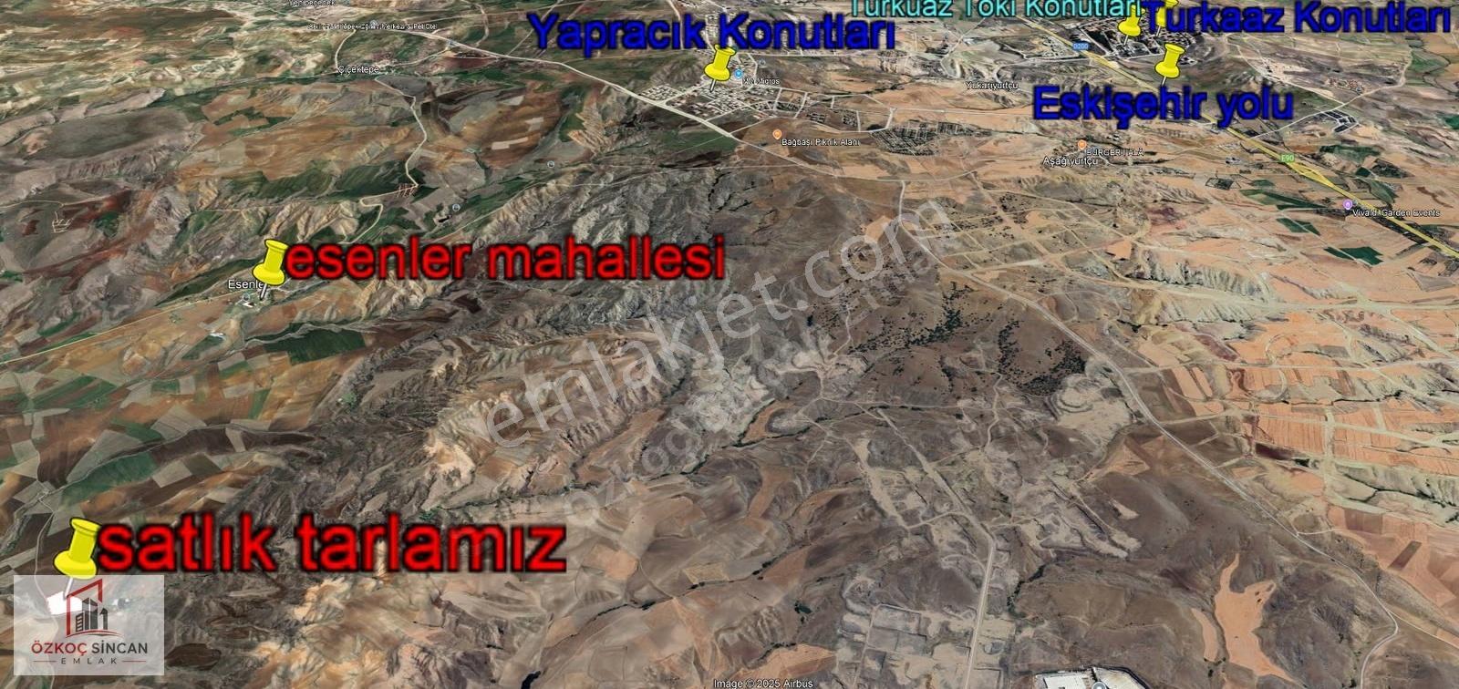 Sincan Esenlerde Sanayi İmarına Yakın Satılık 2066m² Arazi - Görsel 6