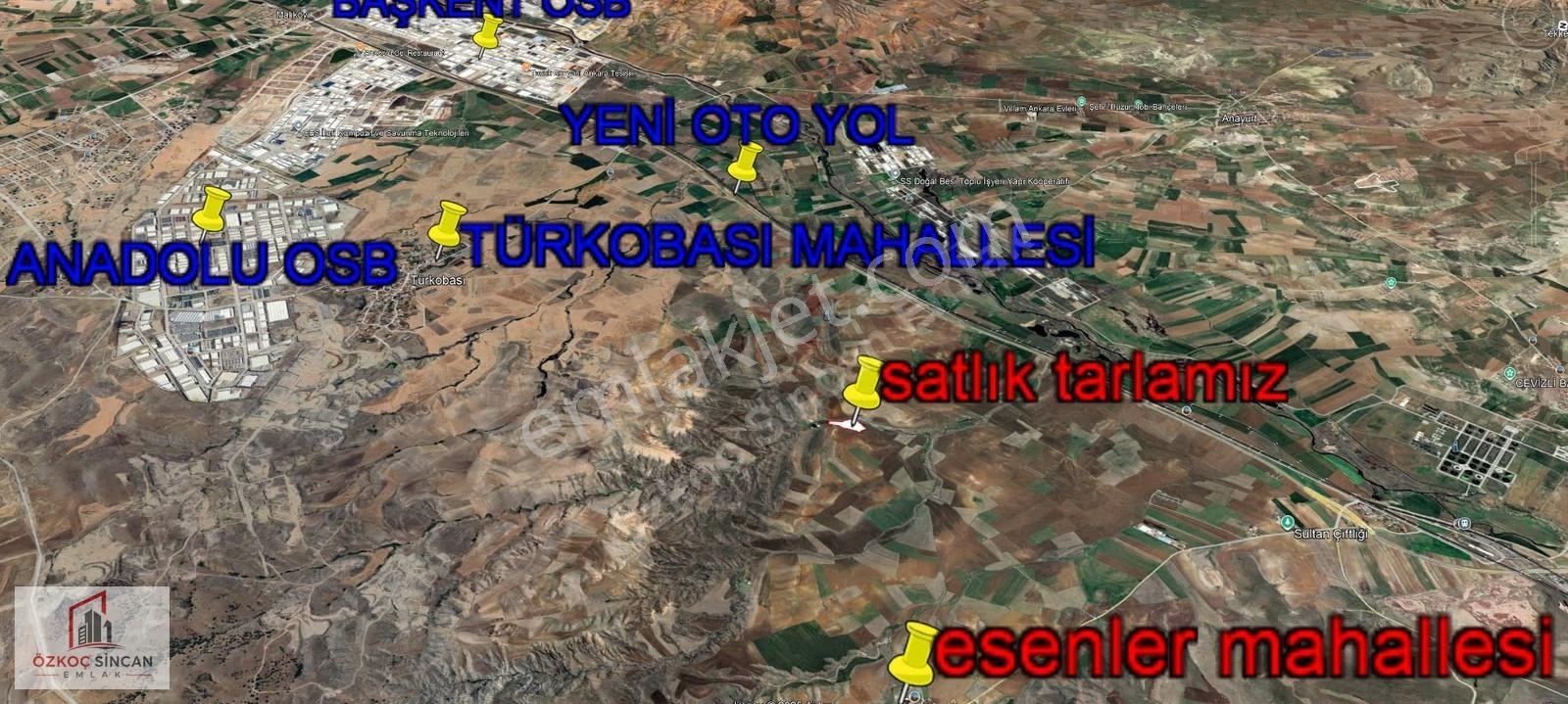 Sincan Esenlerde Sanayi İmarına Yakın Satılık 2066m² Arazi - Görsel 33