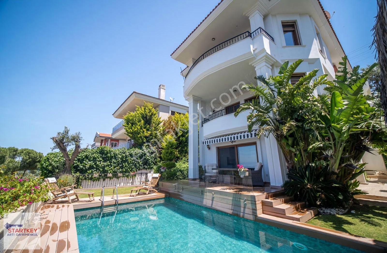 Çeşme Paşalimanı, Deniz Manzaralı Müstakil Bahçeli Satılık Villa - Görsel 20