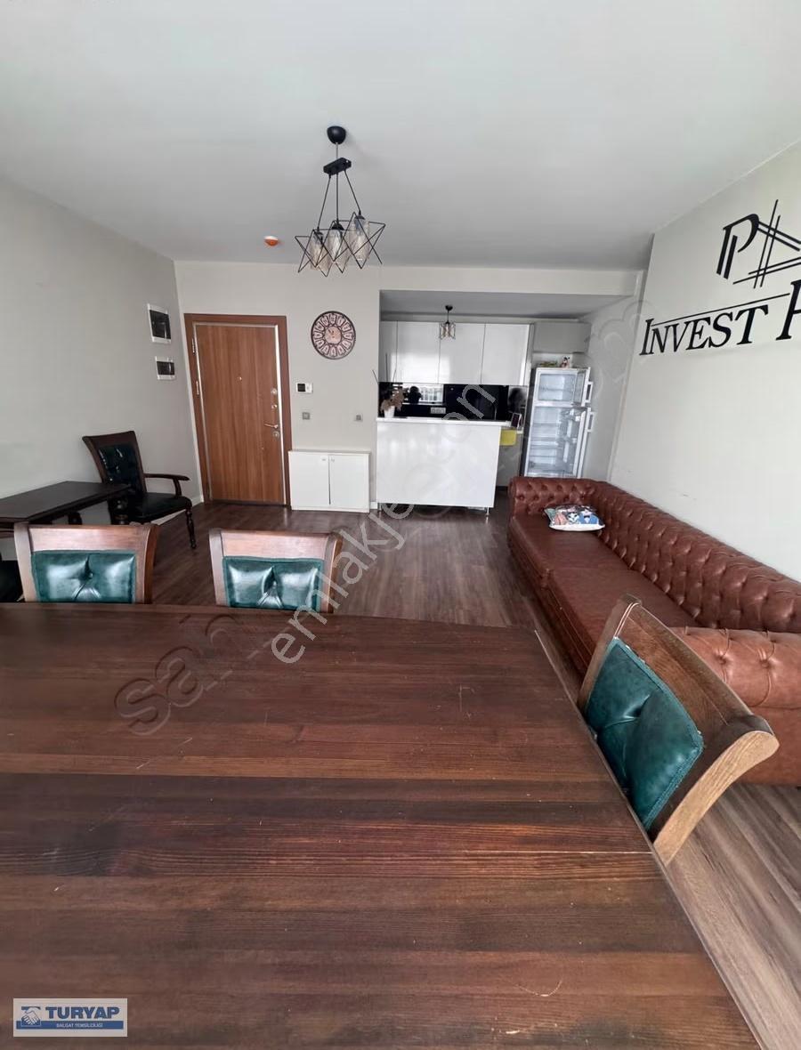 Turyaptan Paradıse Resıdenceda Kiralık Full Eşyalı 1+1 Ofis - Görsel 28