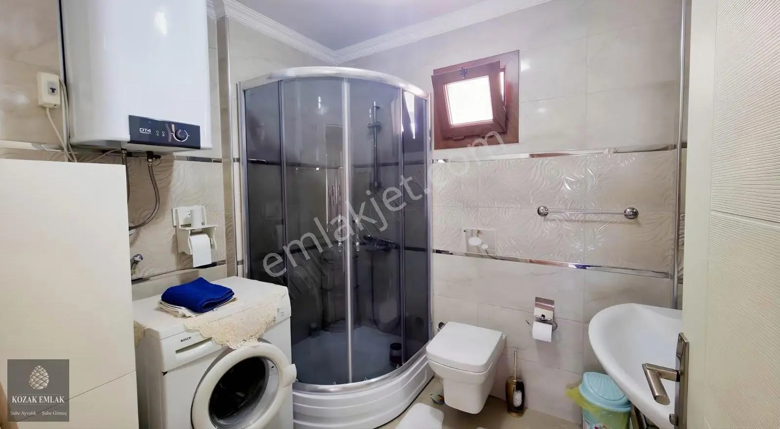 Ayvalık Sahilkent'te Deniz Manzaralı,3+1 Eşyalı Kiralık Villa - Görsel 4