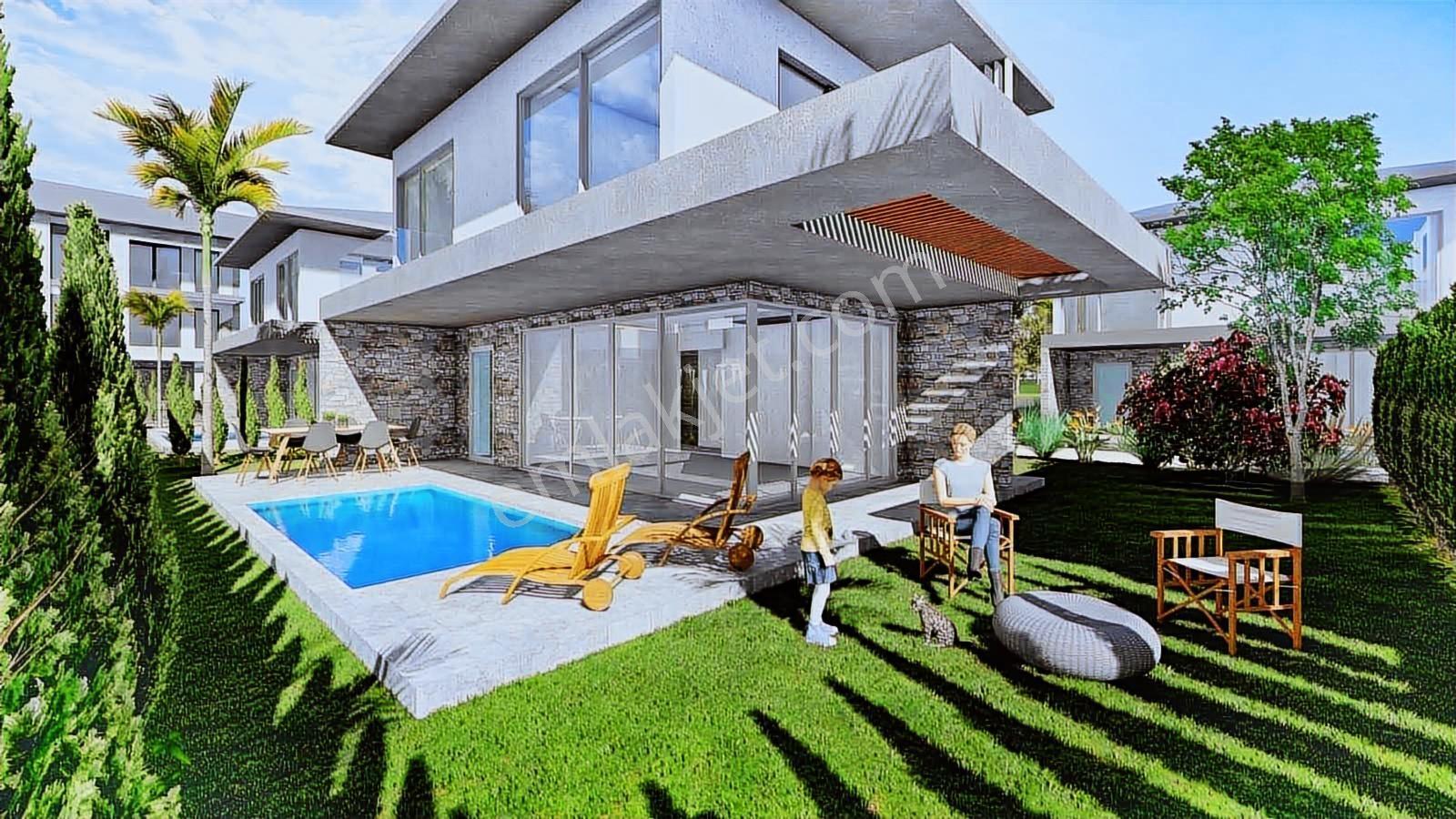 Ayvalık'ta Botanik Bahçe İçinde Yüzme Havuzlu 3+1 Satılık Villa - Görsel 7