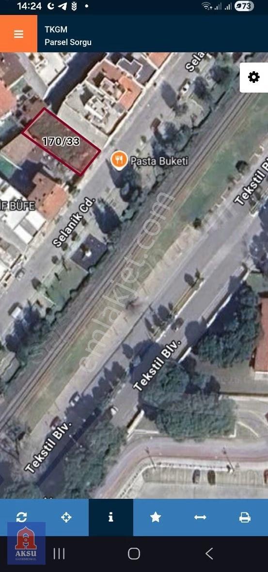 Cadde Üstünde Satılık Arsa