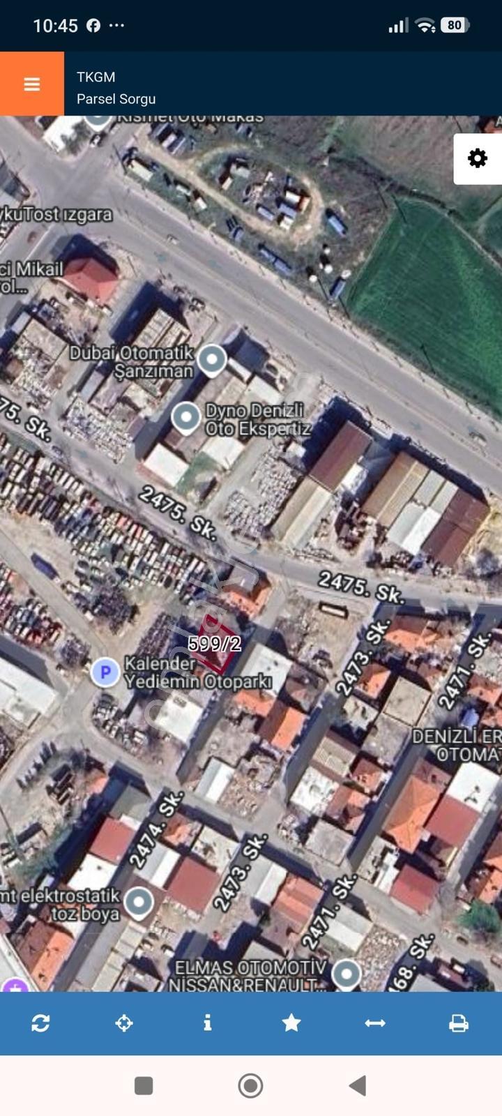 Sümer Mah. Satılık 210 Mt2 Ticari Arsa - Görsel 2