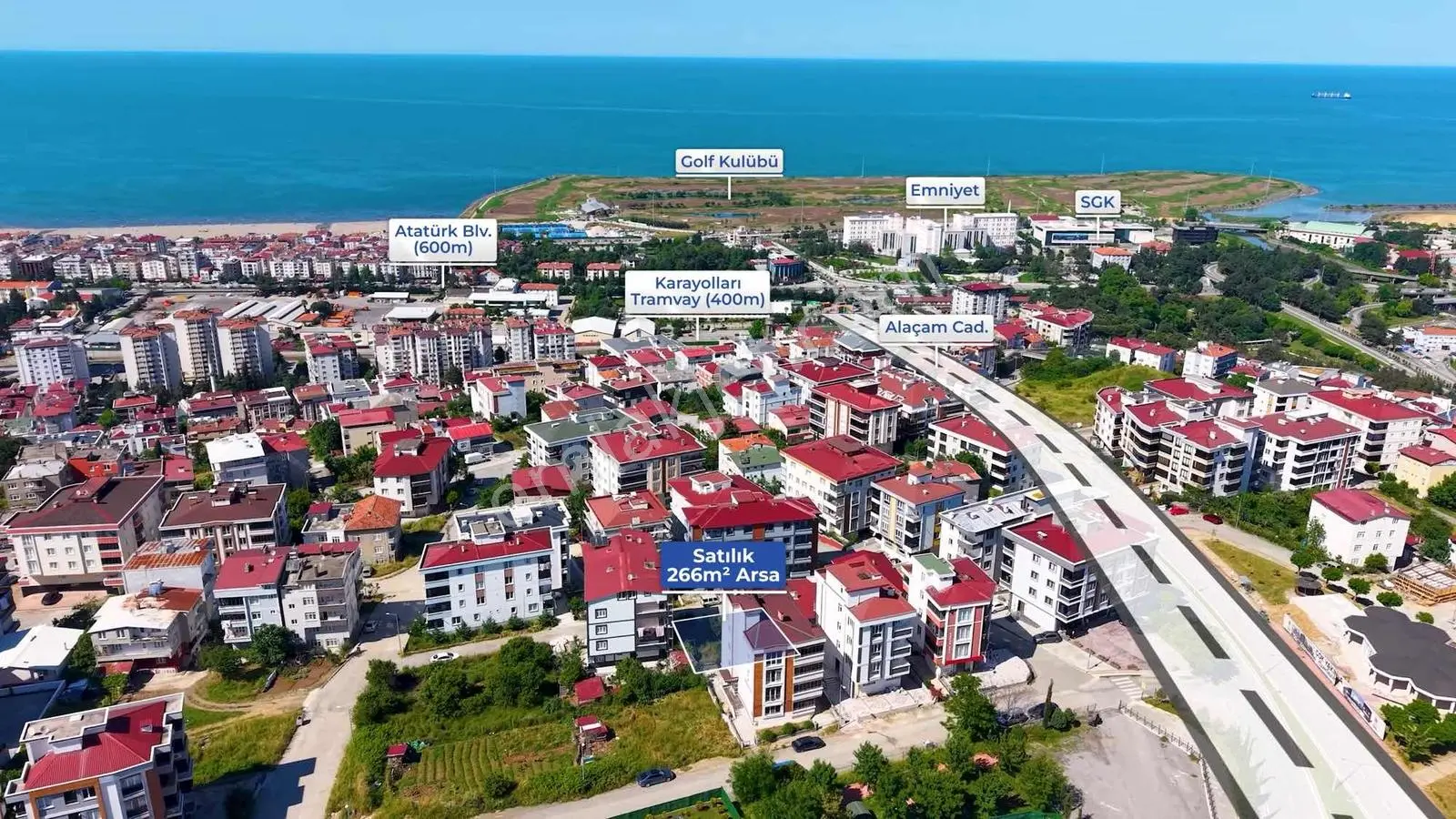 Projeli Ruhsatlı Fırsat Satılık Arsa