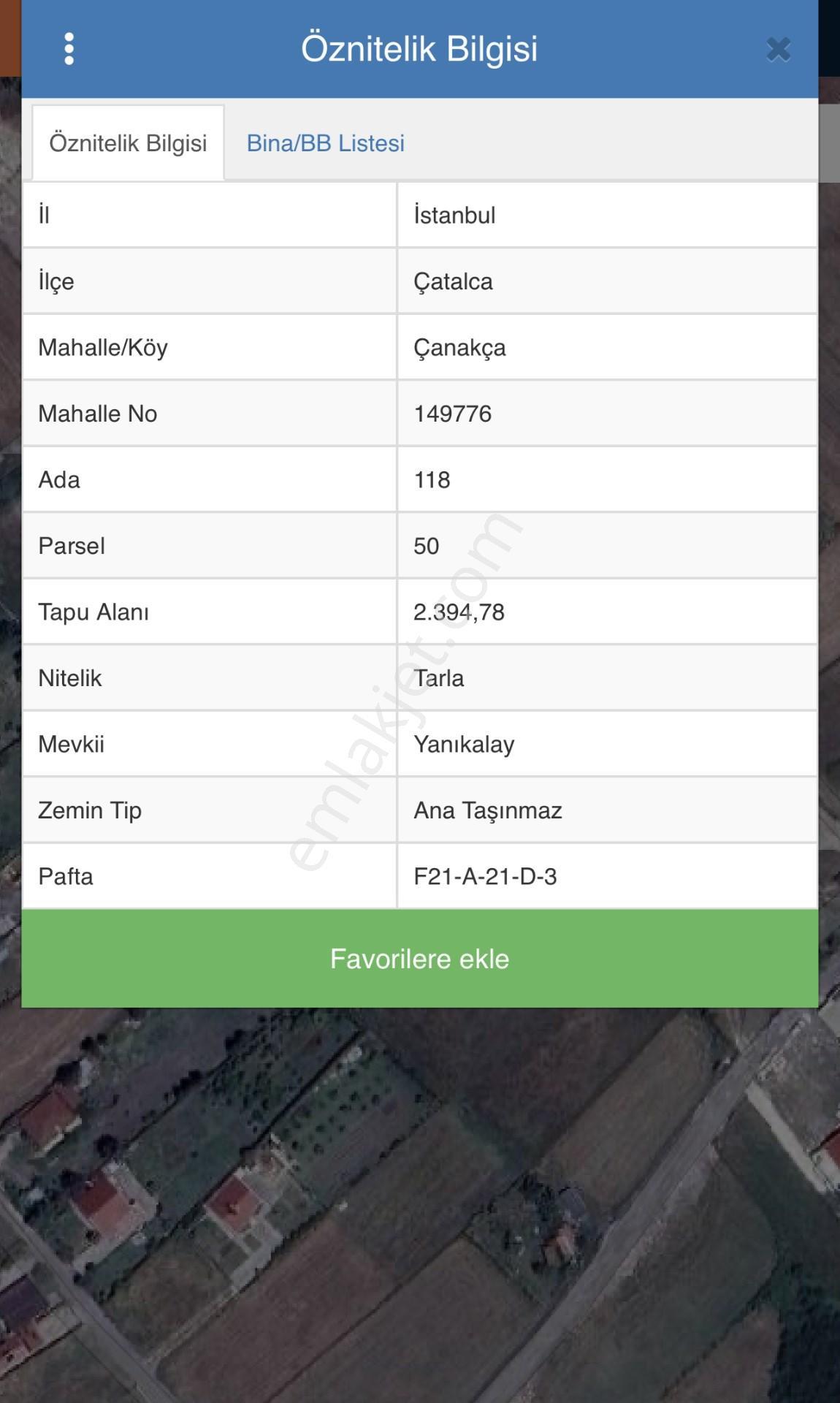 Çatalca Çanakça Mahallesinde Satılık 1800 M2 Hisseli Tarla - Görsel 33