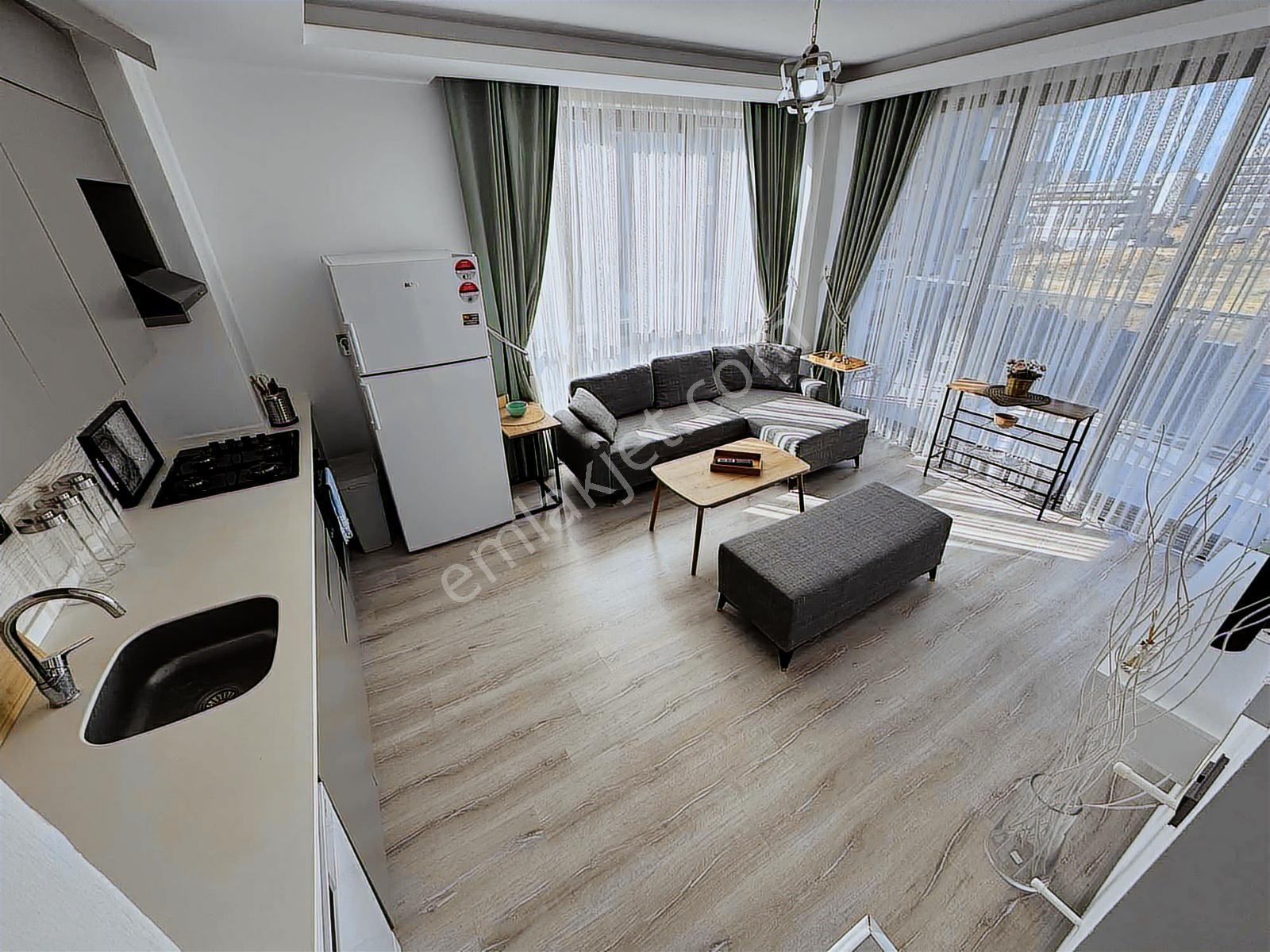 Han'dan Havuz-güvenlikli Site İçi Ara Kat Full Eşyalı 2+1 Daire! - Görsel 17