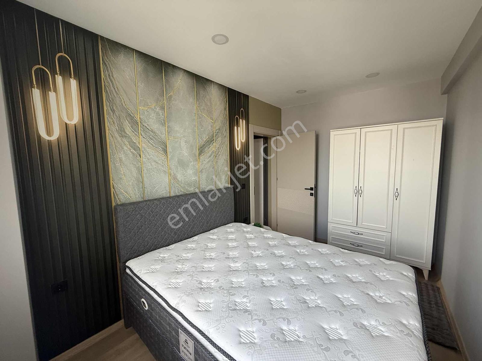 Ultra Lüks Eşyalı Deniz Manzaralı Kiralık 1+1 - Görsel 10