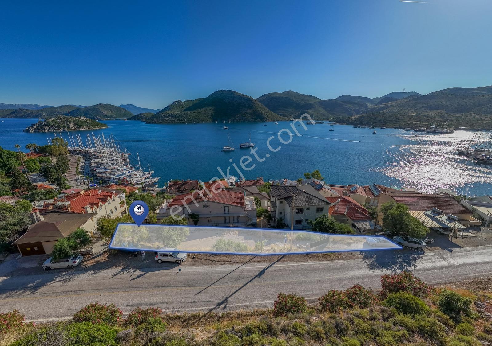 Marmaris Bozburun'da Ana Yola Sıfır 567 M² Fırsat Tarla - Görsel 16