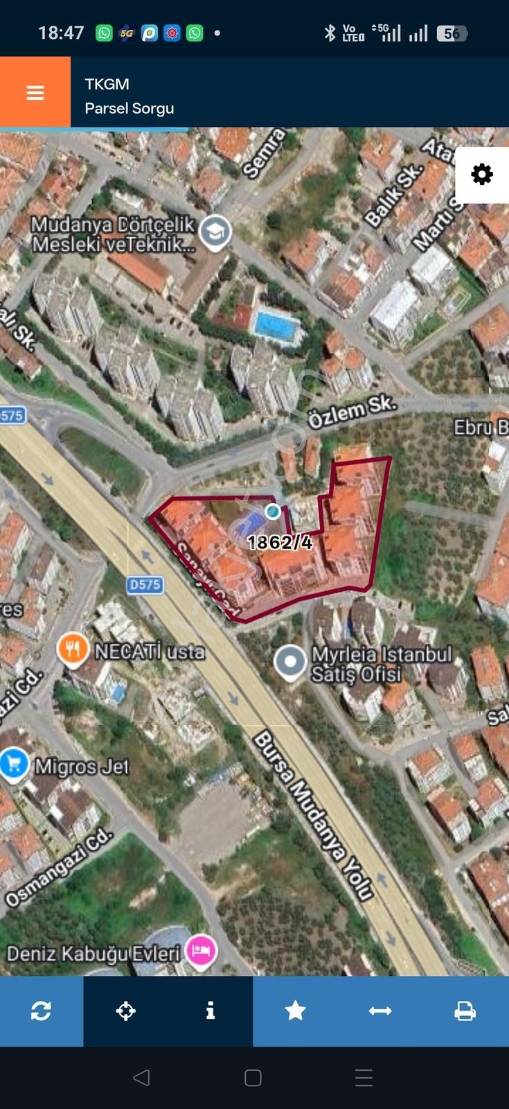 Mudanya Da Full Deniz Manzaralı 5+2 Kiralık Lüks Dubleks Daire - Görsel 24