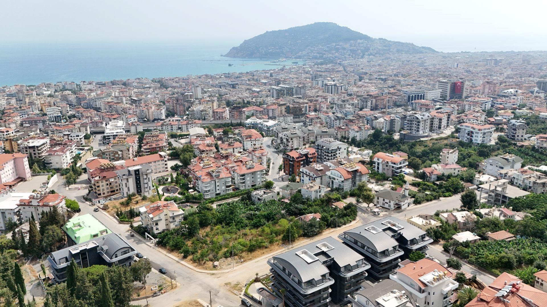 Alanya Hasbahçede Sıfır Binada Lüks Eşyalı 1+1 Satılık Daire - Görsel 11
