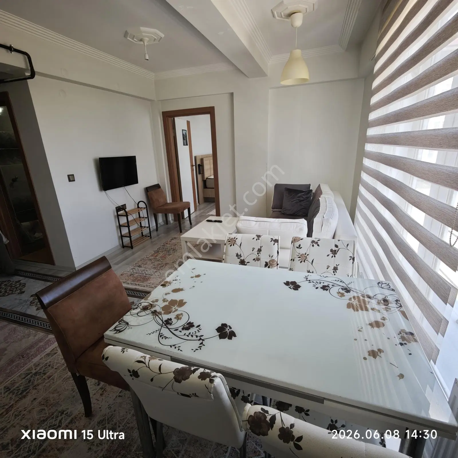 Sırtbağlar Caddesi Akademi Sitesi Eşyalı 1+1 Daire - Görsel 8