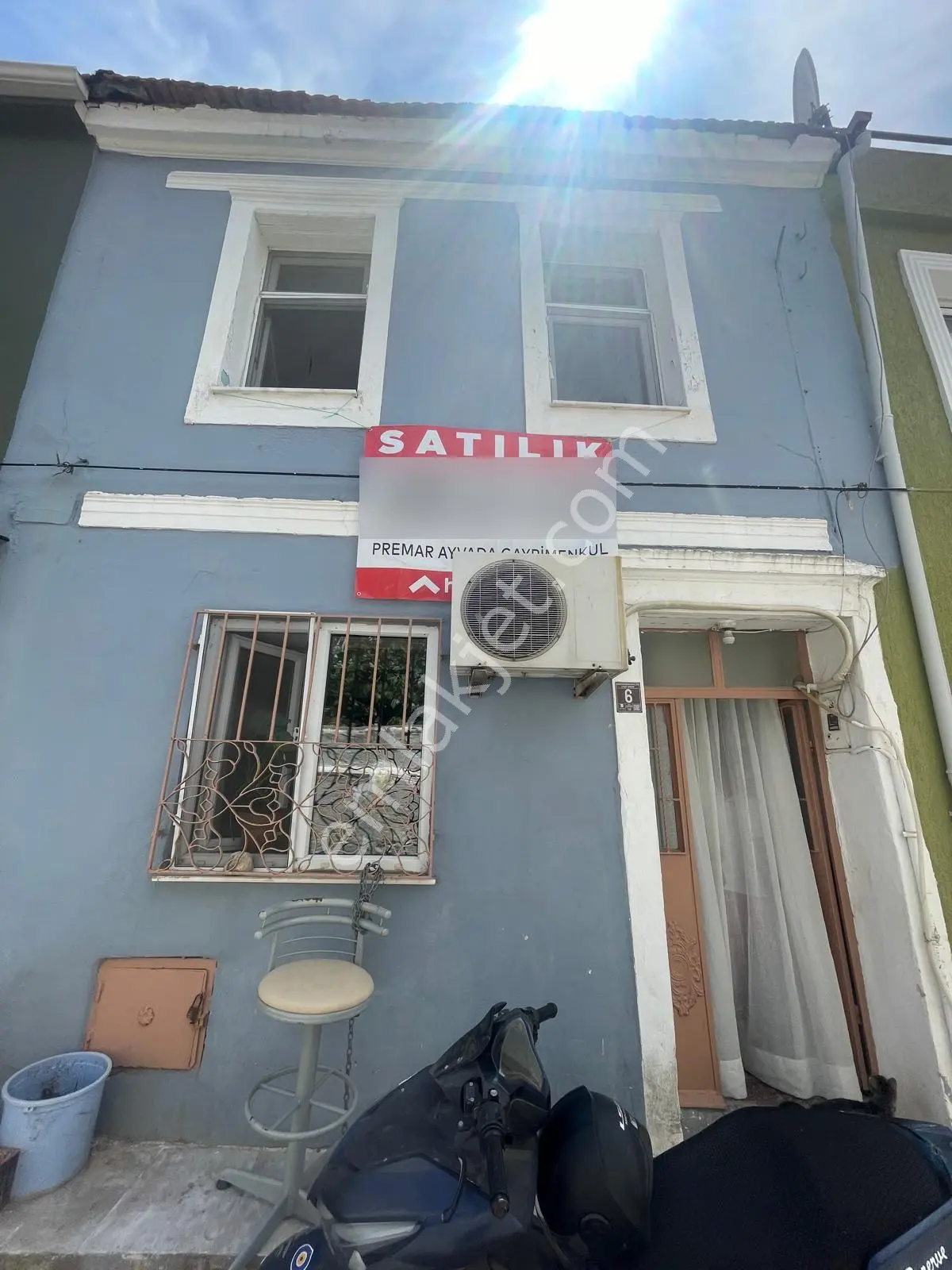 Ayvada'dan Ayvalık Merkez'de Avlulu Ve Teraslı 2 Katlı 2+1 Taş Run Evi - Görsel 3