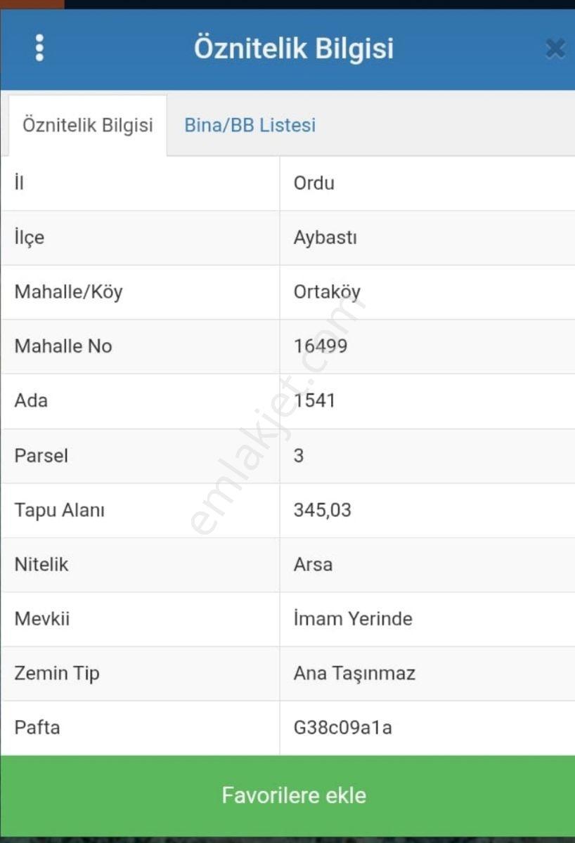 Selman Kök Aykent Gayrimenkul'den Aybastıda Satılık Arsa - Görsel 6