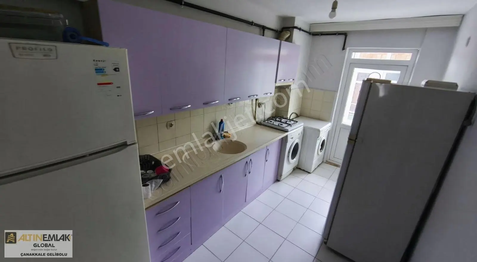 Altın Emlaktan Yüksek Kredi İmkanlı Eşyalı Satılık 2+1 Daire