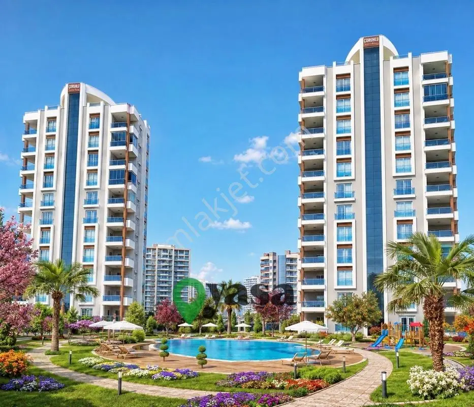 Yaşa Gyd - Green Parkta 4+1 Palm Cıty Avmye Yürüme Mesafesi