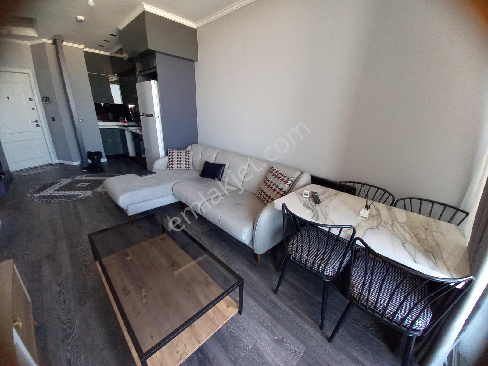 İnci Tower'da 11.katta Deniz Manzaralı Full Eşyalı Kiralık Daire - Görsel 15